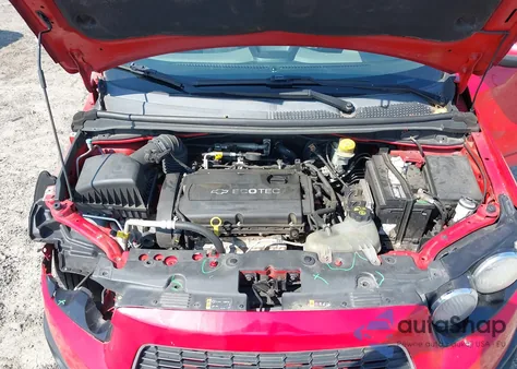 2012 Chevrolet Sonic 2Ls from USA, damaged, VIN 1G1JA6SH5C4126092